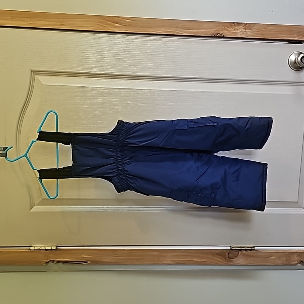 Oshkosh est 1895 2T snow bibs royal blue - Picture 4 of 4